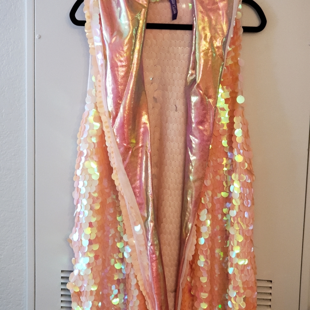 COPY - Rolita Couture Peachy Keen Holographic Vest. One S